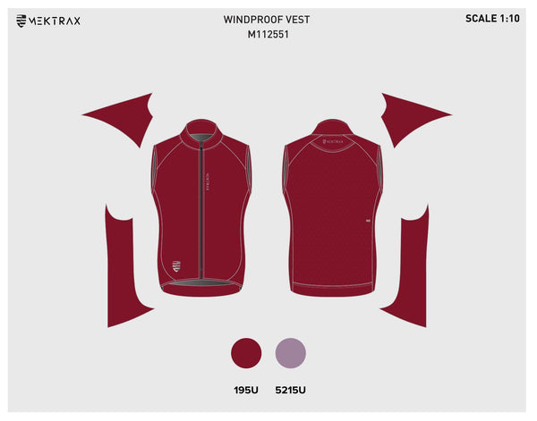 2026 Gilet Vest - Cerise