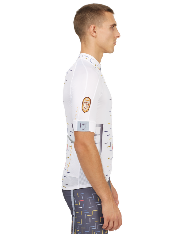 Men's Dégradé Jersey - White